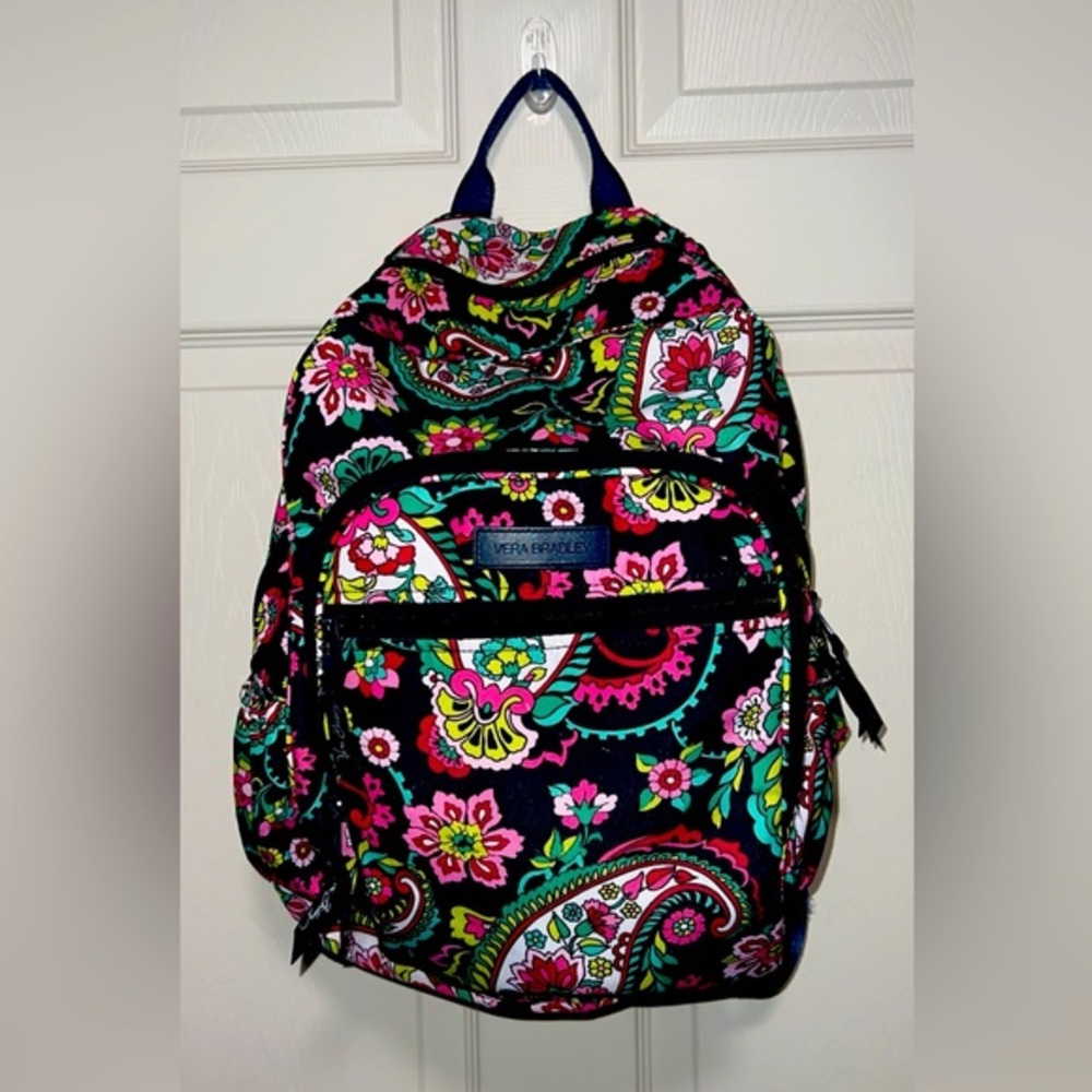 Vera Bradley Petal Paisley Campus Backpack